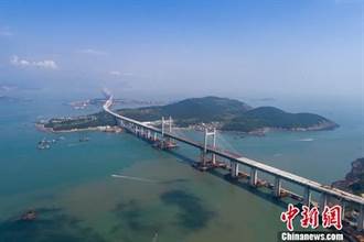 世界最長跨海公鐵兩用大橋9月底貫通 明年通車