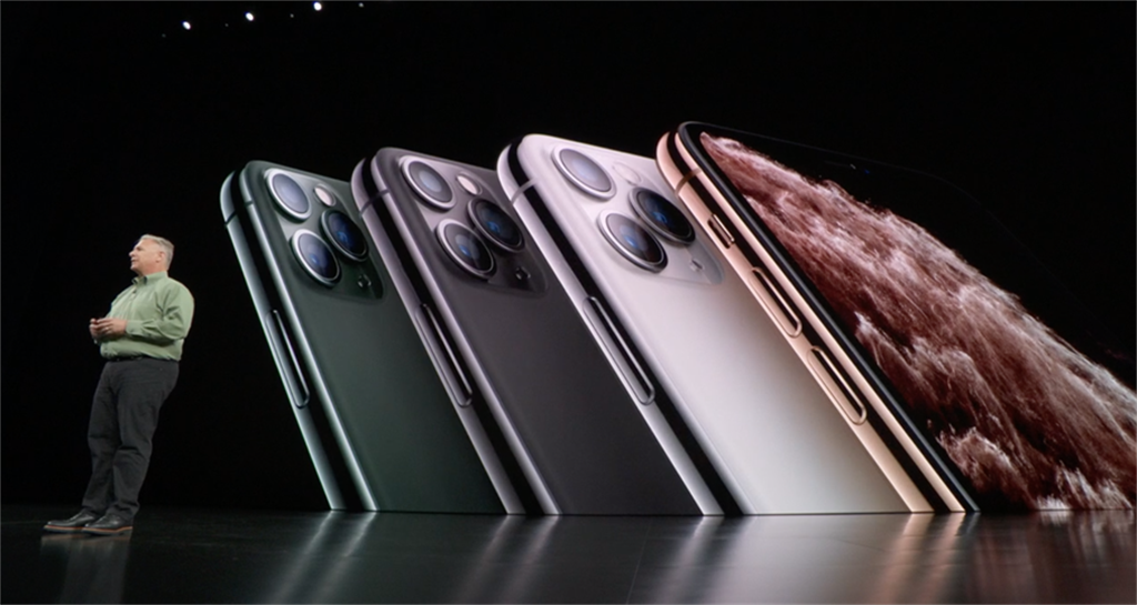 蘋果上周發表iPhone 11 Pro系列。（摘自蘋果官網）