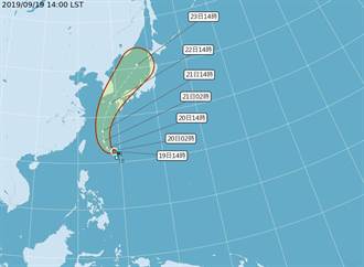 塔巴颱風生成 對台灣暫無威脅