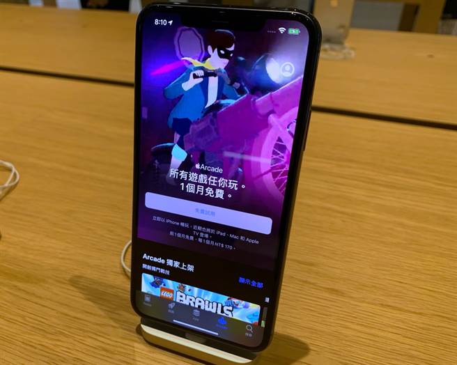 Apple Arcade游戏订阅服务已经正式推出，拿起你的iPhone/iPad就可以免费体验。（黄慧雯摄）
