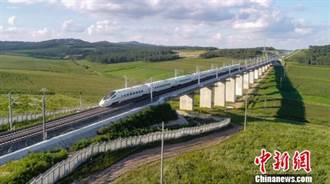 陸高寒地區最長快速鐵路 哈佳鐵路開通周年