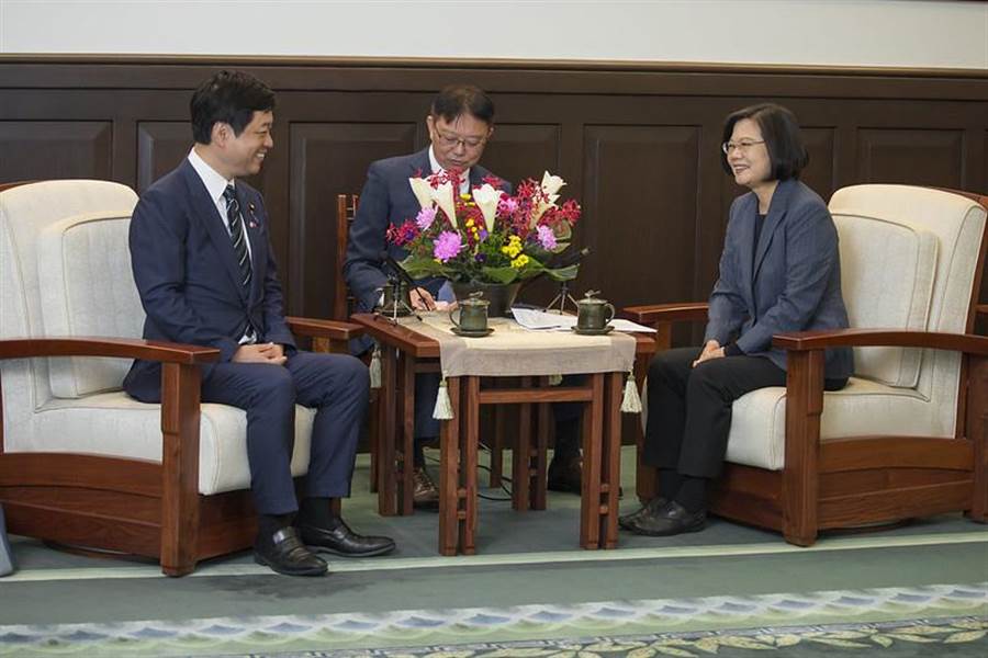 接見日本眾議員 蔡英文盼宣導台灣旅遊 - 政治