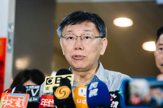  台北市长柯文哲。（资料照,郭吉铨摄)