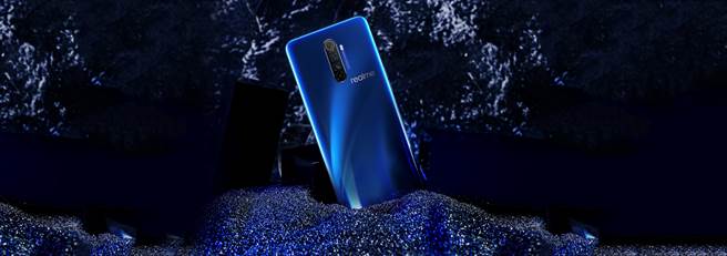 realme X2 Pro 质感配色─海神。(realme提供／黄慧雯台北传真)