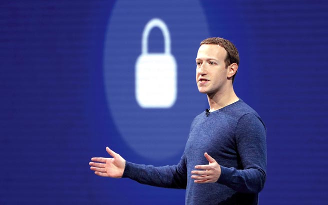 脸书CEO祖克伯直言，网路审查是进入大陆最大阻碍。图／美联社