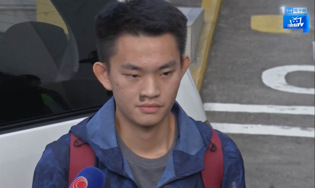 香港殺女嫌犯 陳同佳，今出獄受訪。(圖/取自中時電子報直播)
