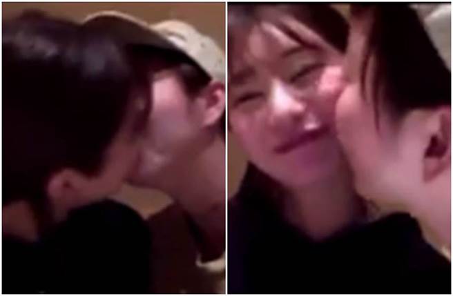 中村江莉香值播激吻人夫影片遭撻伐。（圖／推特）
