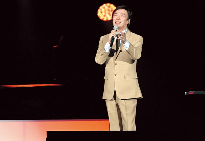 费玉清2019告别演唱会昨晚举行最终场。（粘耿豪摄）