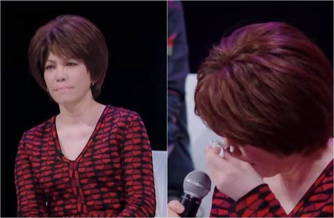 蔡琴痛哭说：「我的婚姻失败了」，逼哭全场。（图／取材自爱奇艺这样唱好美微博）