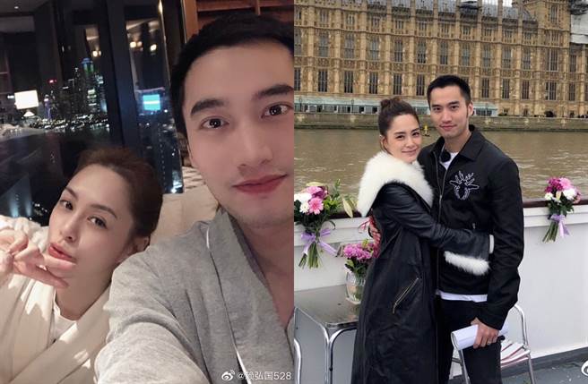 阿娇去年跟赖弘国结婚。（图／翻摄自赖弘国528微博）