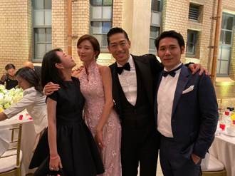 陈怡蓉老公险变林志玲伴娘！薛博仁「终身保固」闺蜜健康