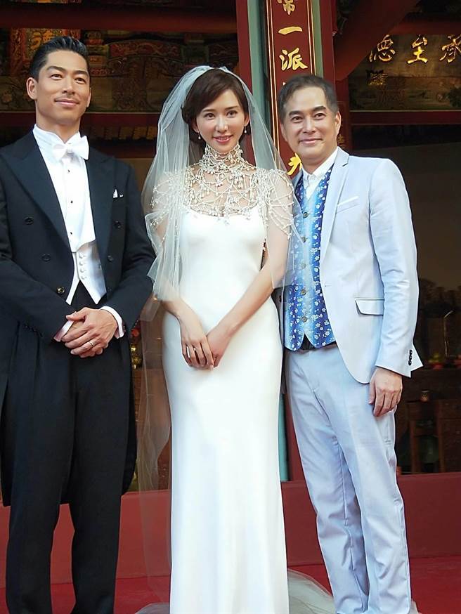 林健寰出席林志玲、AKIRA婚礼。（林健寰提供）