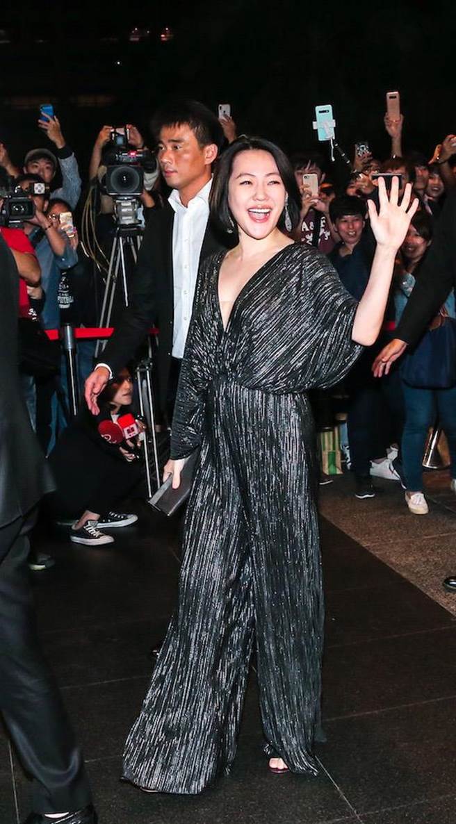 小S返回下榻饭店。(卢祎祺摄)