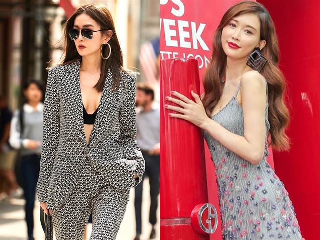 网红「广告小妹」透露，她心目中高EQ第一名女神是谢金燕(左)，而非林志玲(右)。(左图摘自谢金燕脸书，右图为本报资料照)