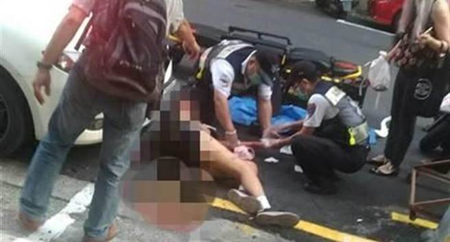 曾姓男子追求高中少女不成，竟将她砍成重伤。（民眾提供／袁庭尧高雄传真）