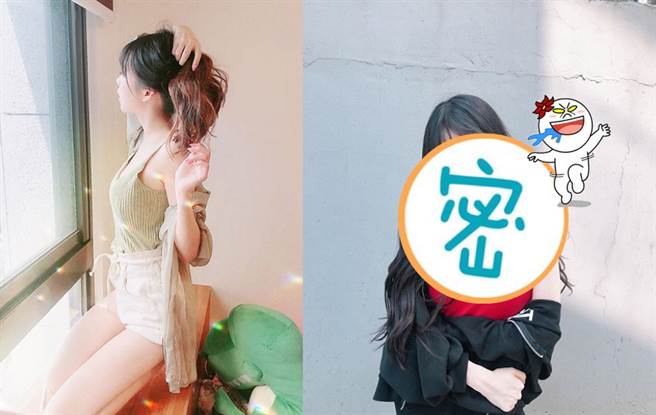 正妹爱衣服不穿好 手胸对比不科学(图/ 摘自Instagram@rabbiilovey)