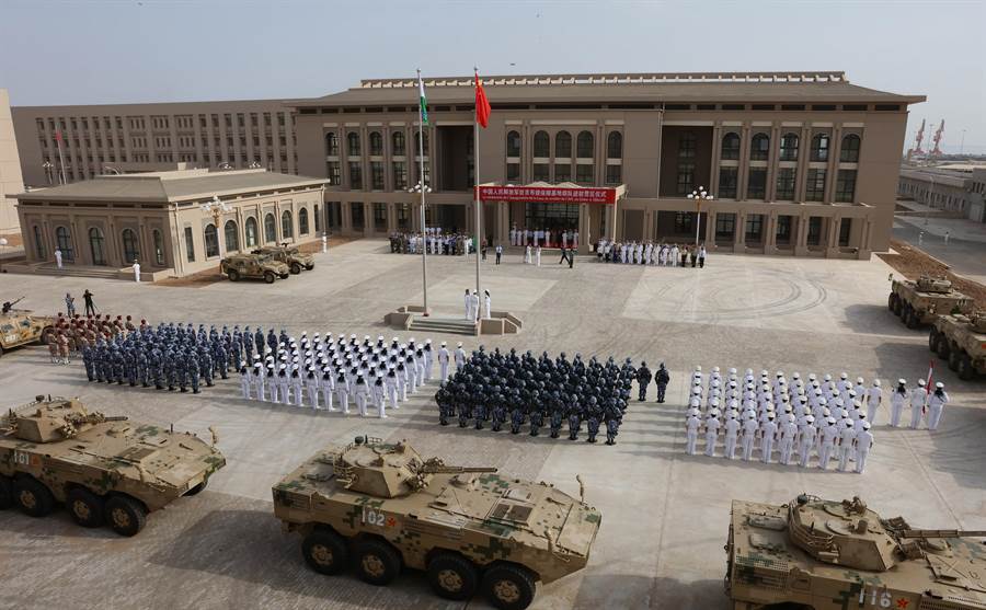 大陸解放軍於2017年在東非吉布地建立首座海外軍事基地。（圖／中新社）