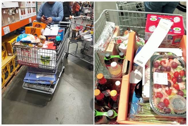 面对进入好市多容易脑波弱，网友无奈表示，「我买一组牛奶都要花三、四千才出来」。（摘自Costco好市多 商品经验老实说）