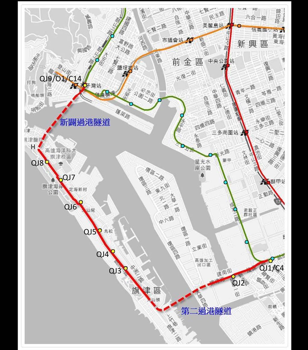 高雄捷運局規劃輕軌旗津線串亞灣與旗津發展 財經 工商