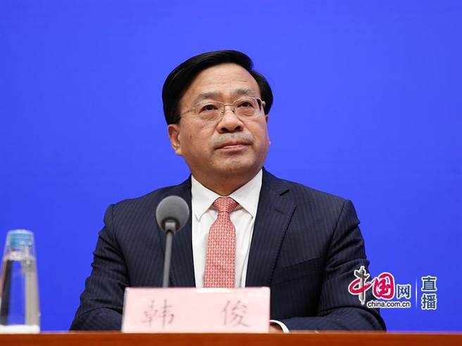 大陆农业农村部副部长韩俊。（中国网）