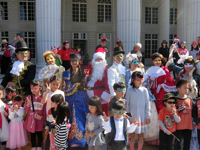 奇美博物館歐風耶誕化妝舞會登場首日吸引萬人朝聖 生活 中時