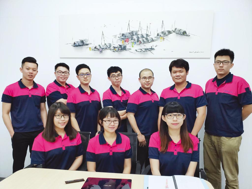 雷射和電漿業近年來在台南出現一家新創公司，大方配發公司盈餘分紅讓年輕團隊更有衝勁。圖／王妙琴
