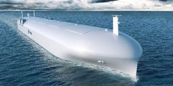 美海军大型无人水面舰艇想像图。（图／美国海军）