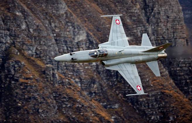 瑞士空军F-5E战机。(图/F-5E)