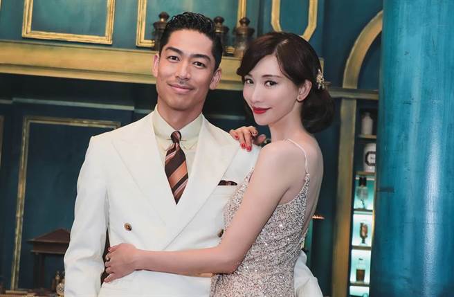 林志玲和AKIRA去年11月17日在台南举办世纪婚礼。(图／本报系资料照)