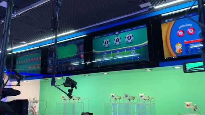 嘉义检调查获萧姓大亨在嘉义的博赌网站机房 。（嘉义地检署提供／廖素慧翻摄）