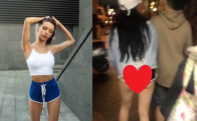 真理褲曝光阿嬤內褲 性感辣妹秒倒胃口(圖片取自/加藤軍路邊隨手拍)