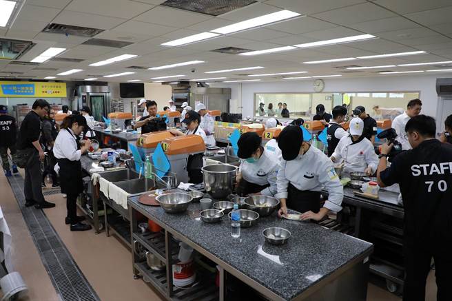 第二屆「統一烘焙盃校際烘焙大賽」決賽於2020年1月5日上午在中華穀物研究所舉行。（統一提供，王莫昀台北傳真）