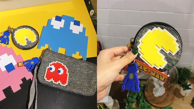 Kipling经典的猴子吊饰俏皮变身为2D像素风格。（图／邱映慈摄影）
