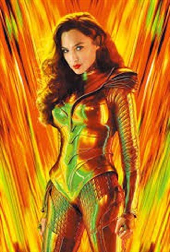 盖儿加朵饰演的神力女超人，续集中会换上金色战甲。（华纳兄弟提供）