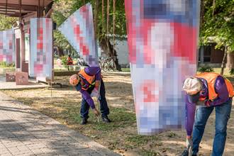 選舉過後 台南清出6000件競選旗幟與布條