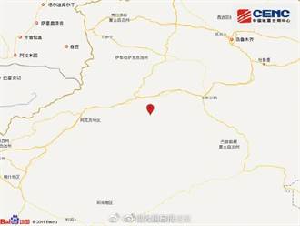 新疆阿克蘇庫車市發生5.6地震　暫無傷亡報告
