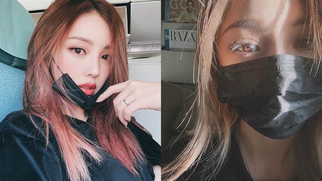 PONY曾在个人IG分享自己的口罩妆容。（图／IG@ponysmakeup）