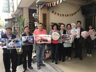 中市西屯區公所團隊宣導防疫 熱心行銷台灣燈會