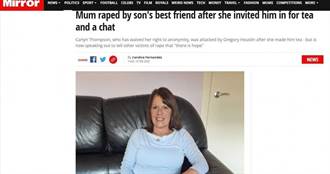強壓沙發「逼脫底褲」！　地方媽媽被兒子10多年好友性侵