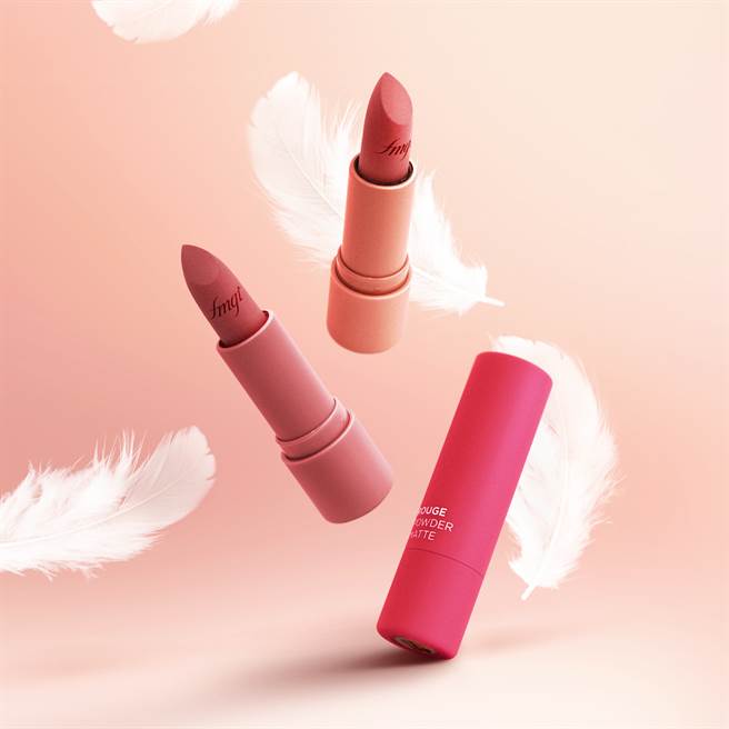 THE FACE SHOP玫瑰棉雾唇膏。（图／品牌提供）