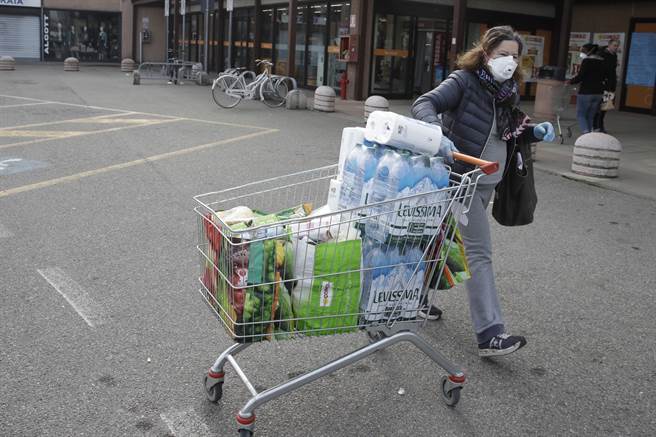 義大利成歐洲防疫破口？網曝失控關鍵(圖/美聯社資料照片)