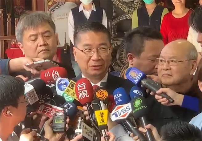 徐国勇回应大甲妈遶境问题(内政部提供)