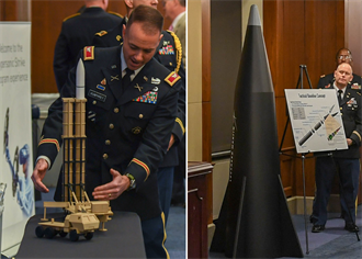 美陸軍展示遠程高超音速武器模型