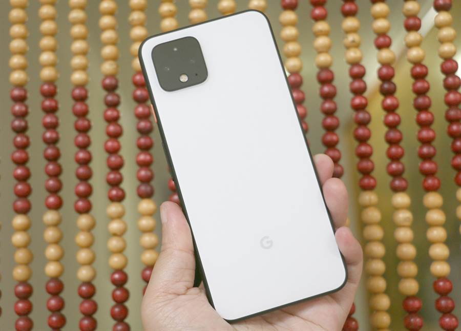 Google Pixel 4。(黃慧雯攝)