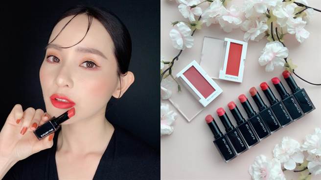 植村秀推出樱花欧蕾限量版无色限唇膏NT.1,050。（图／邱映慈摄影）
