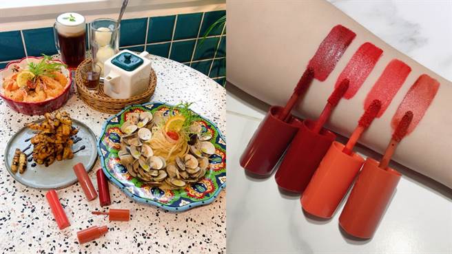 4U2和知名餐厅推出白色情人节联名餐点。（图／邱映慈摄影）
