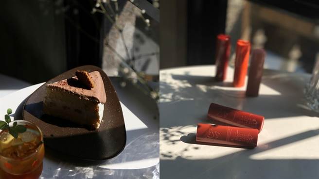 在iki_shop咖啡厅消费水果小戚风+任一饮料，即可获HEART DANCE 心动唇萃！ （图／品牌提供）