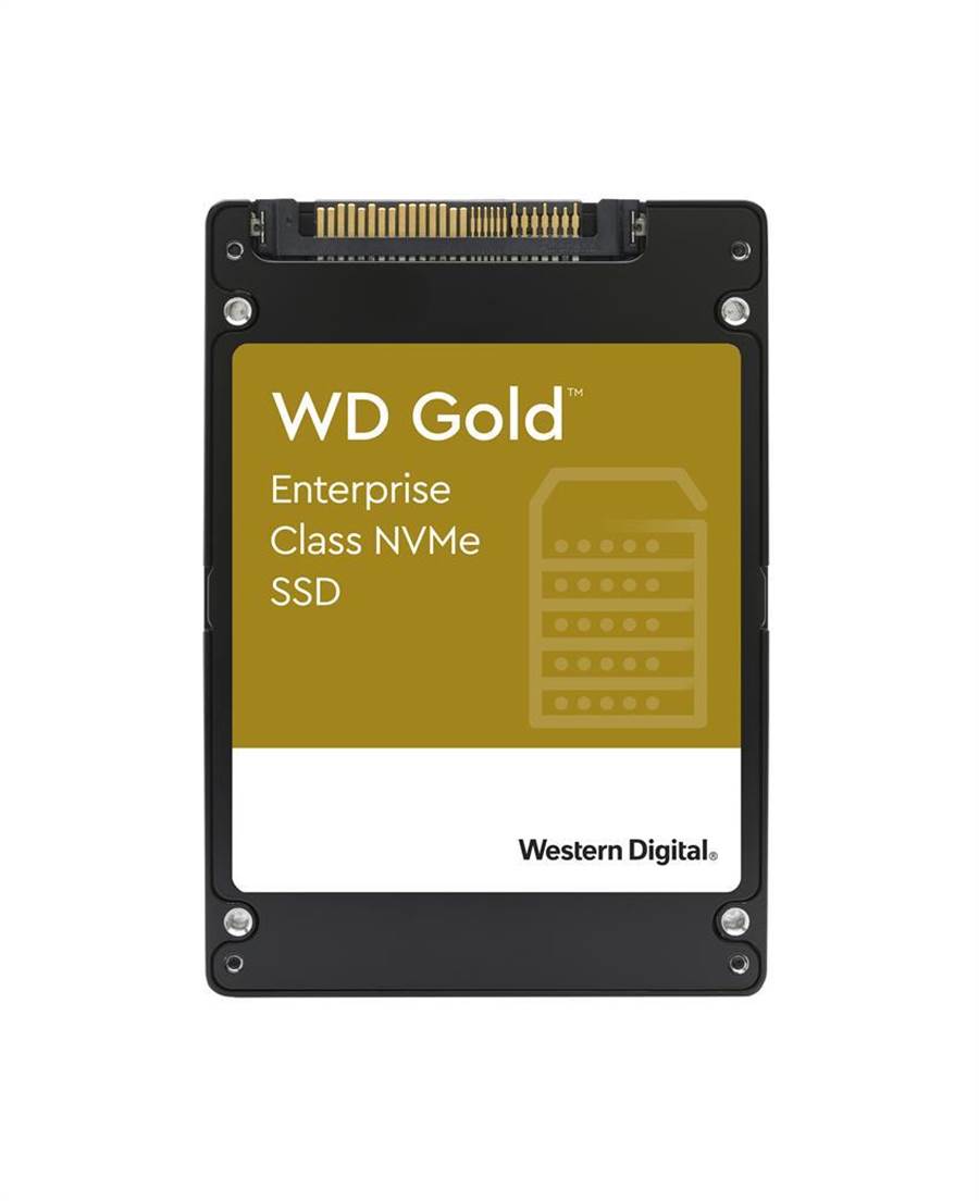 Western Digital推出全新WD Gold NVMe SSD，助力中小企業加速邁向NVMe世代。（圖／廠商提供）





