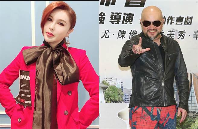 利菁隔空关心辛龙。（图／翻摄自利菁 Regine脸书；中时资料照片）