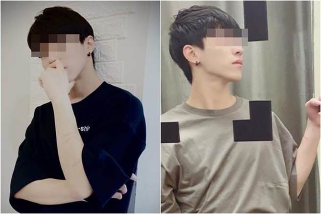 新店王姓直播主称患思觉失调症，IG上秀「品牌迷思」名刀却用来血祭无辜路人。（翻摄自脸书）